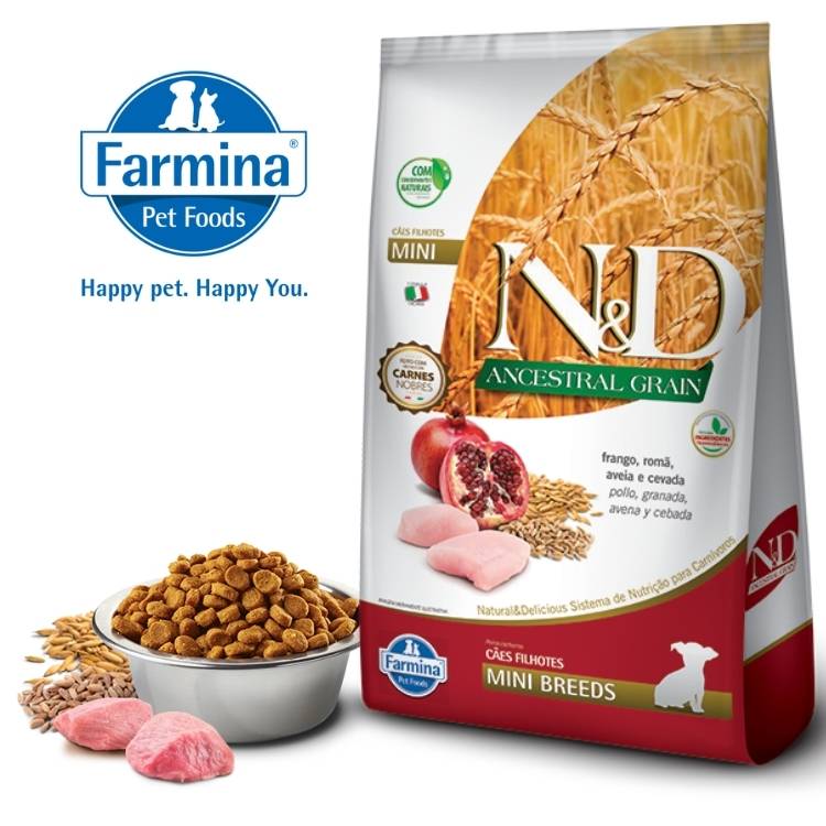N&D ANCESTRAL PERRO FILHOTES MINI 2,5KG